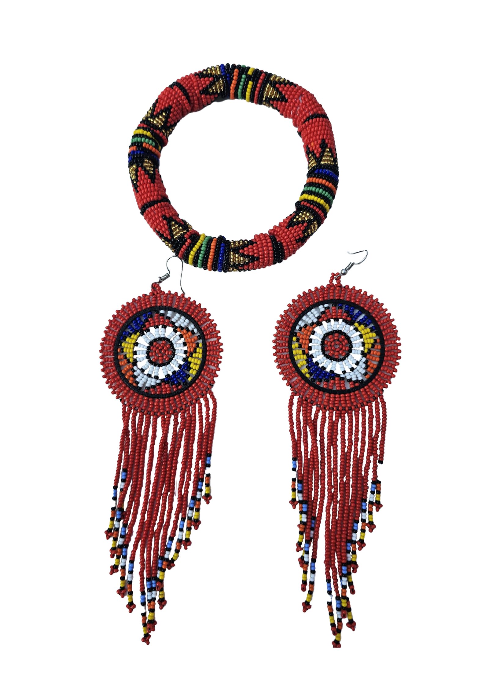 red-earings-&-bracelet